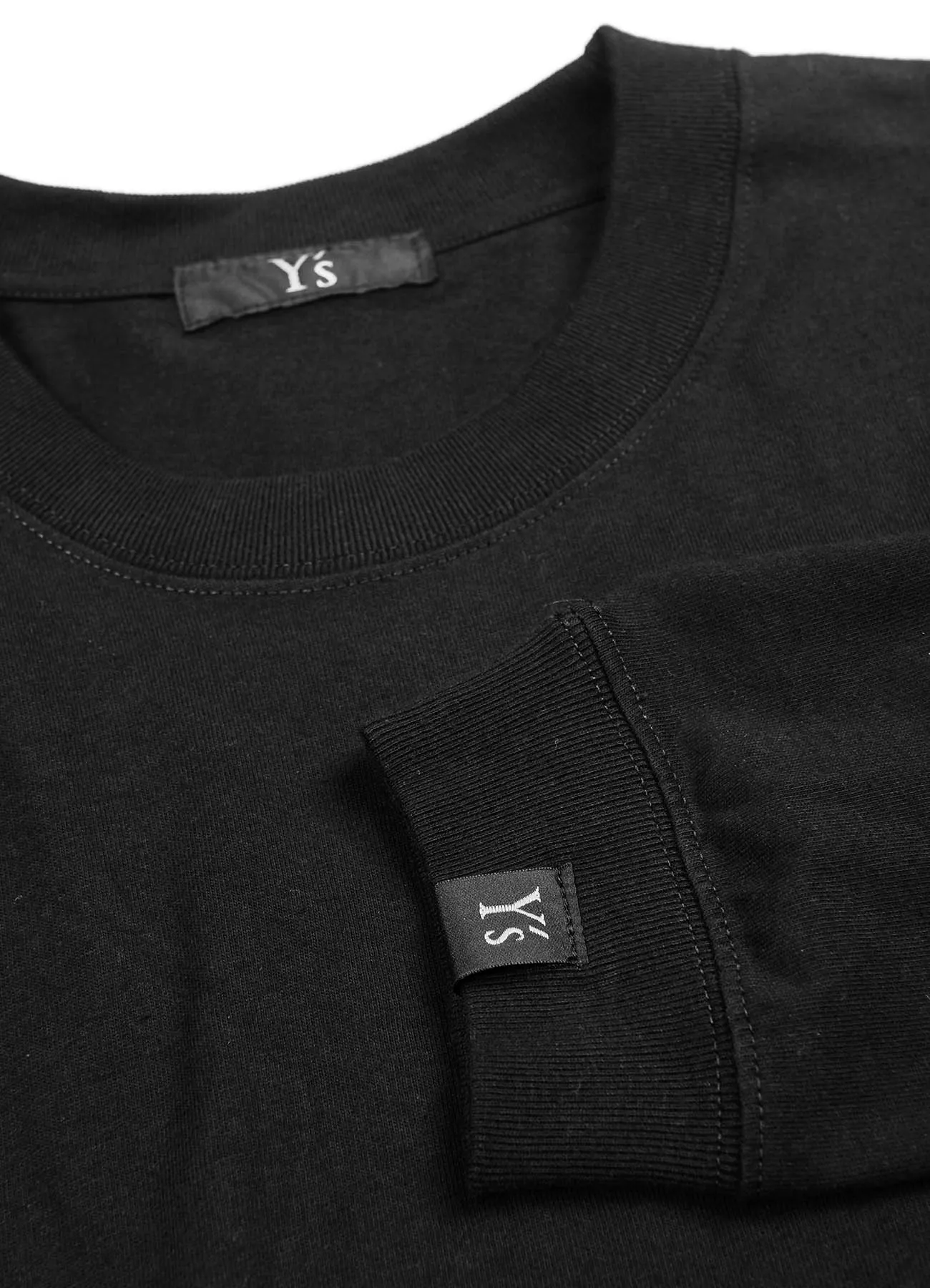 -Online EXCLUSIVE- Y's logo Long sleeve T-shirts (Wide)