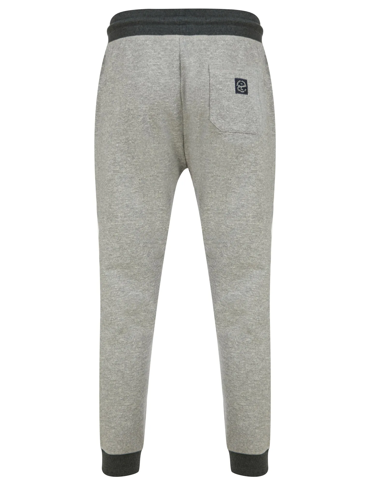 Bannering Brushback Fleece Cuffed Joggers in Light Grey Grindle - Tokyo Laundry