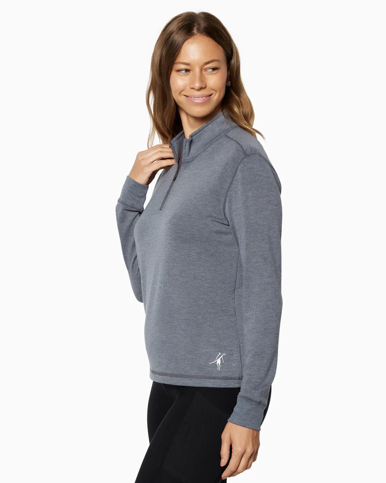 Barrel Quarter-Zip | Women's (Sea Silk)