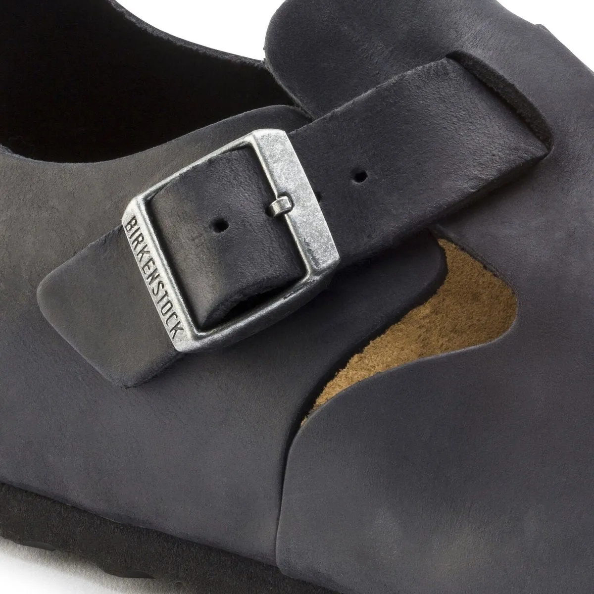 Birkenstock Men's London Black Oiled Leather