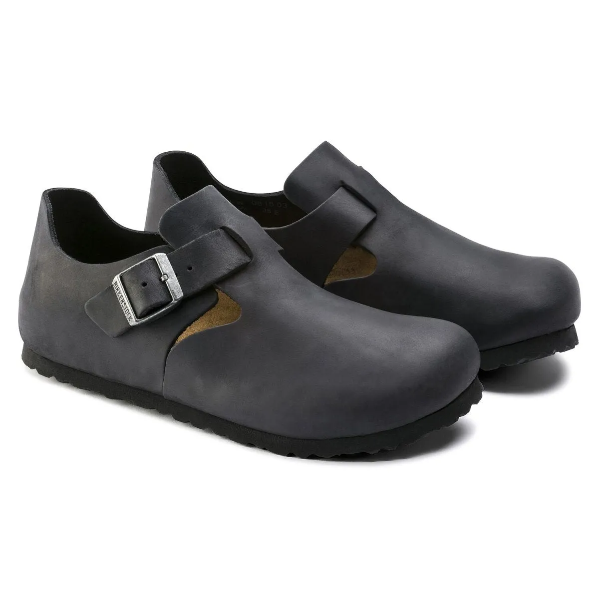 Birkenstock Men's London Black Oiled Leather