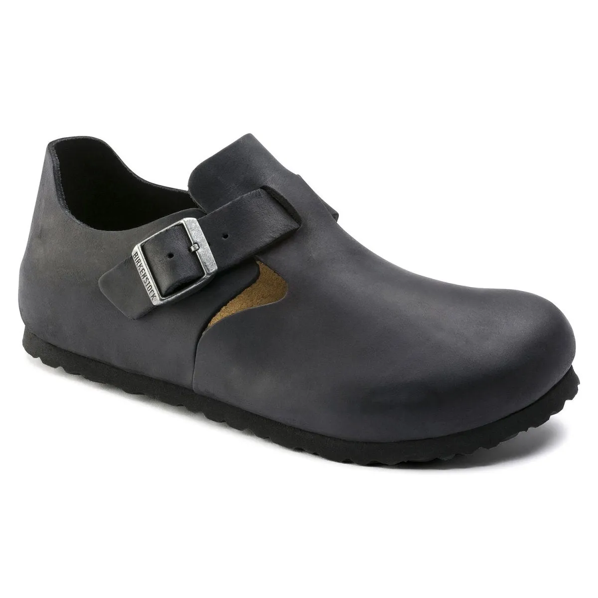 Birkenstock Men's London Black Oiled Leather