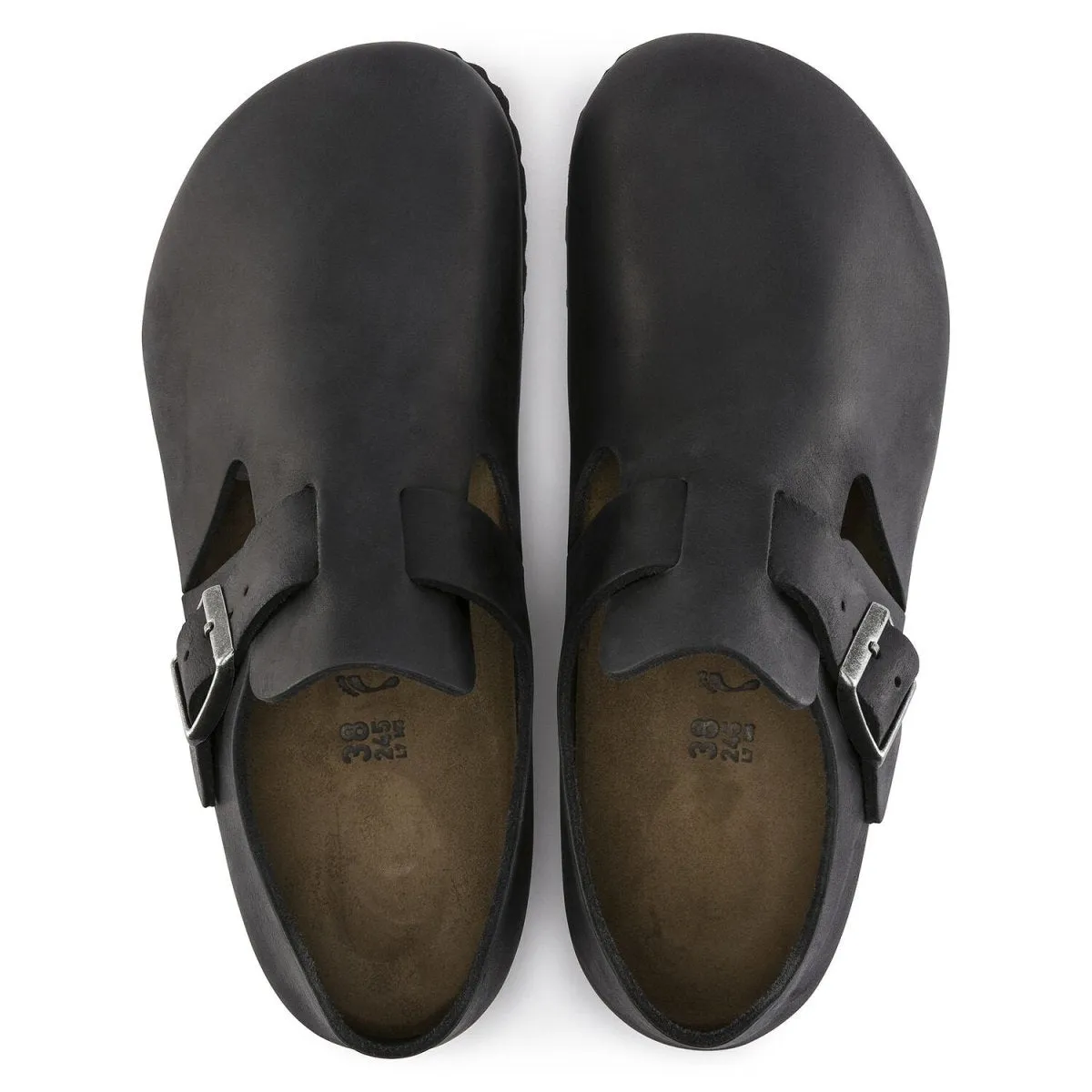 Birkenstock Men's London Black Oiled Leather