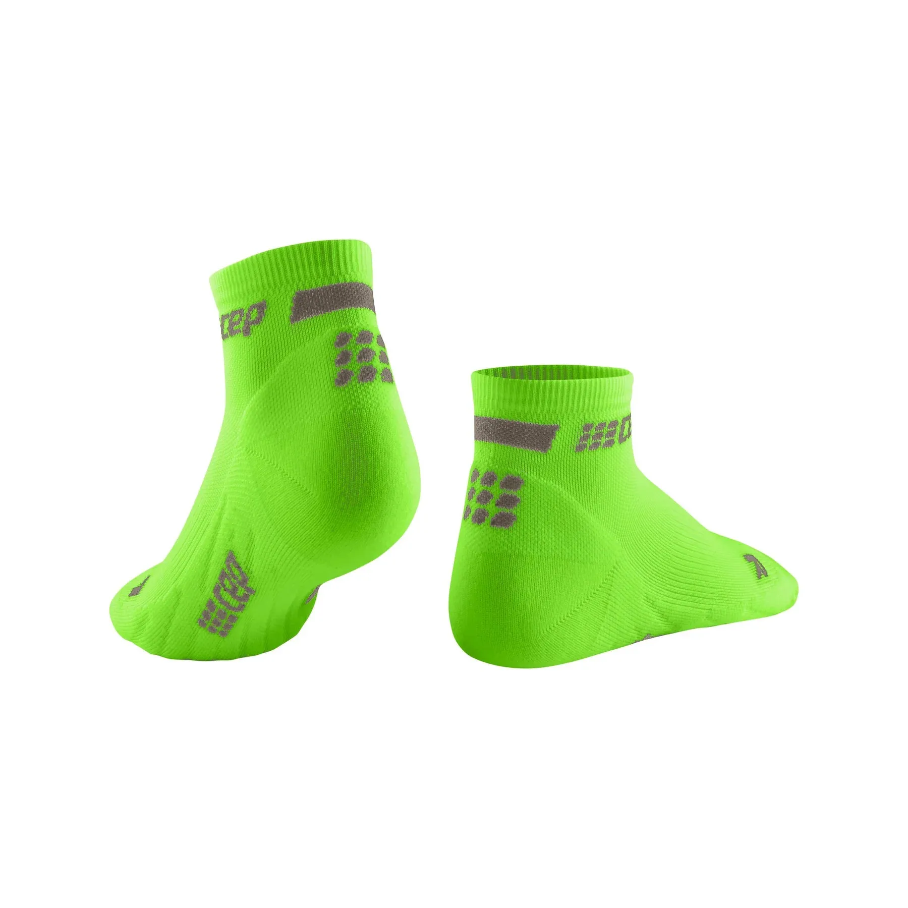 CEP Men's The Run Socks Low Cut v4 - Green