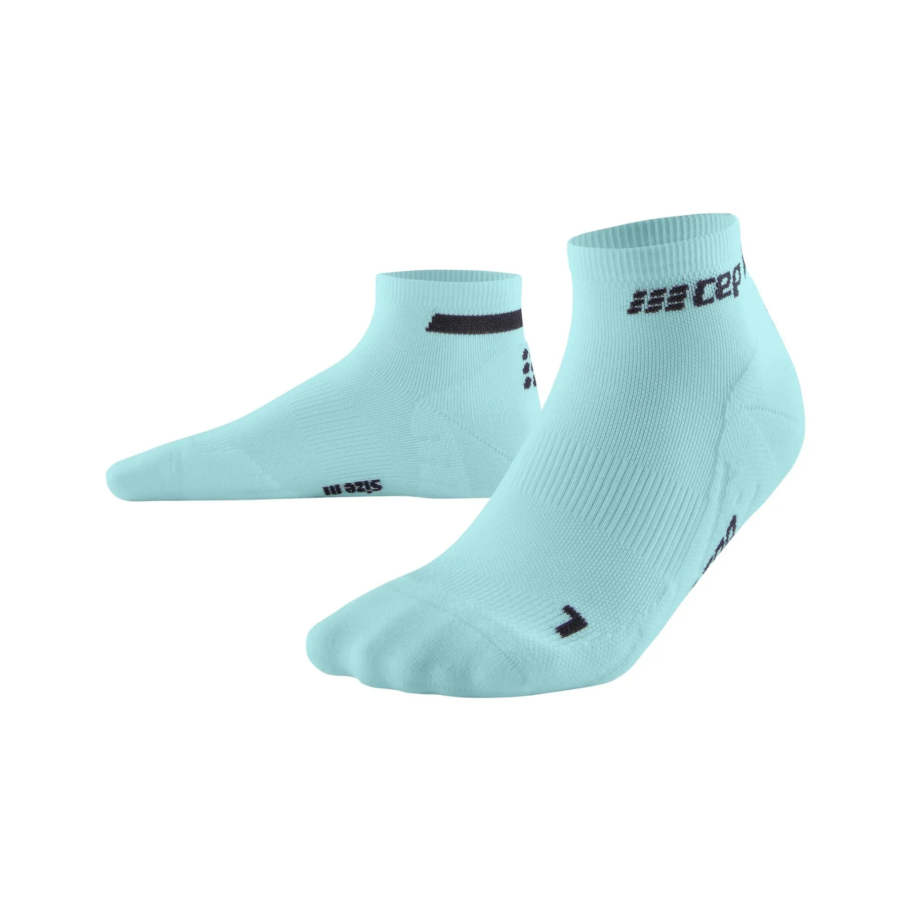 CEP Men's The Run Socks Low Cut v4 - Light Blue