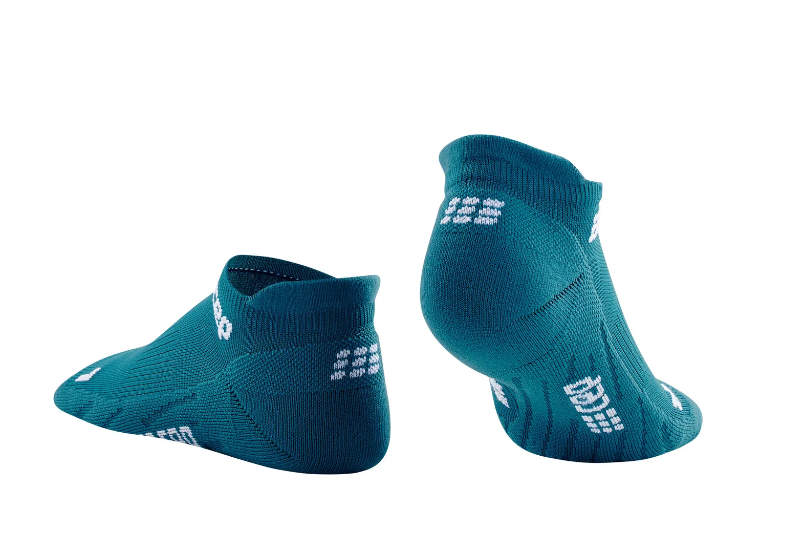 CEP Men's The Run Socks No Show V4 - Petrol ( WP369R )