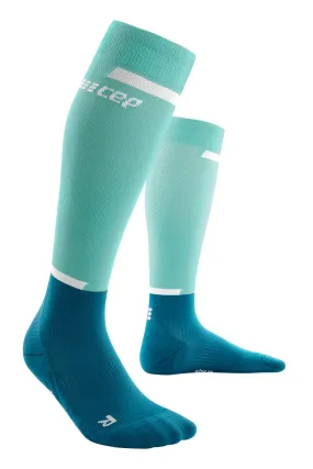 CEP Men's The Run Socks Tall V4 - Ocean/Petrol ( WP30NR )