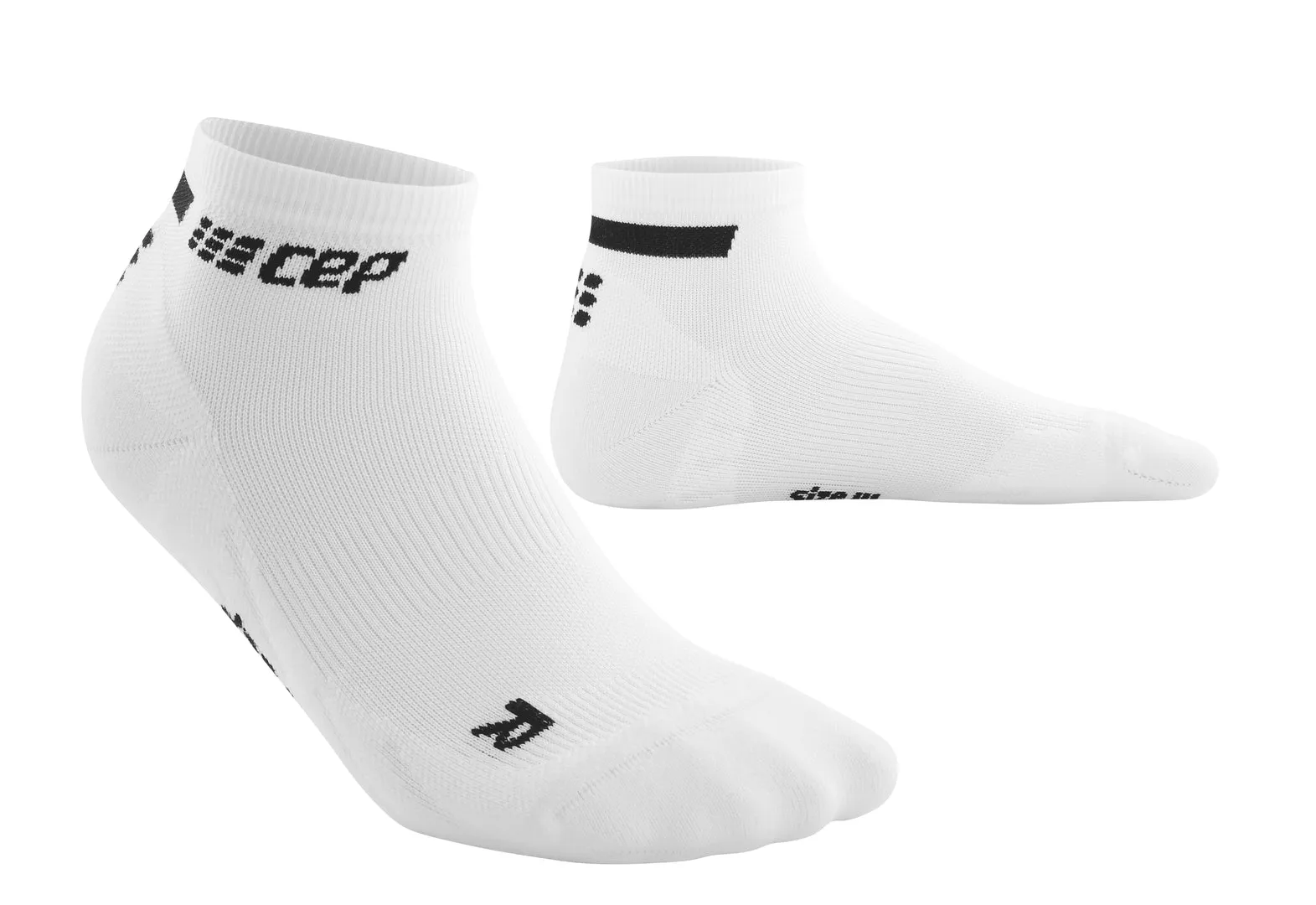 CEP Women's The Run Socks Low Cut V4 - White