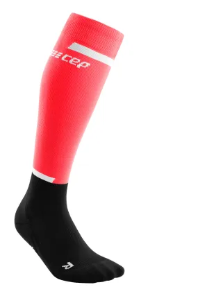 CEP Women's The Run Socks Tall V4 - Pink/Black ( WP204R )