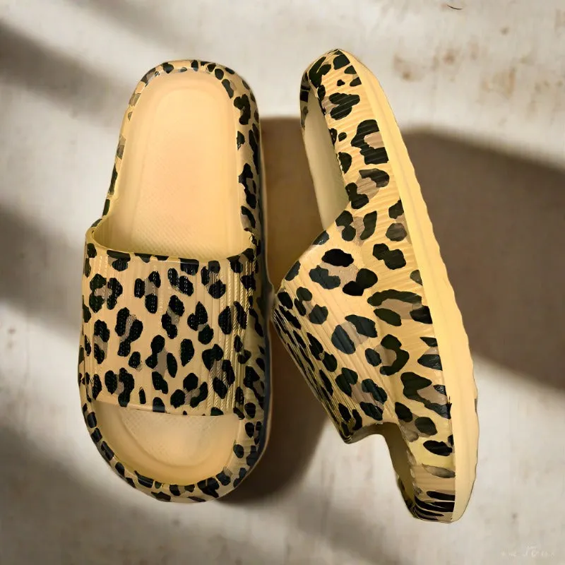 Cloud Pillow EVA Slippers - NEW Trendy Leopard Sandals