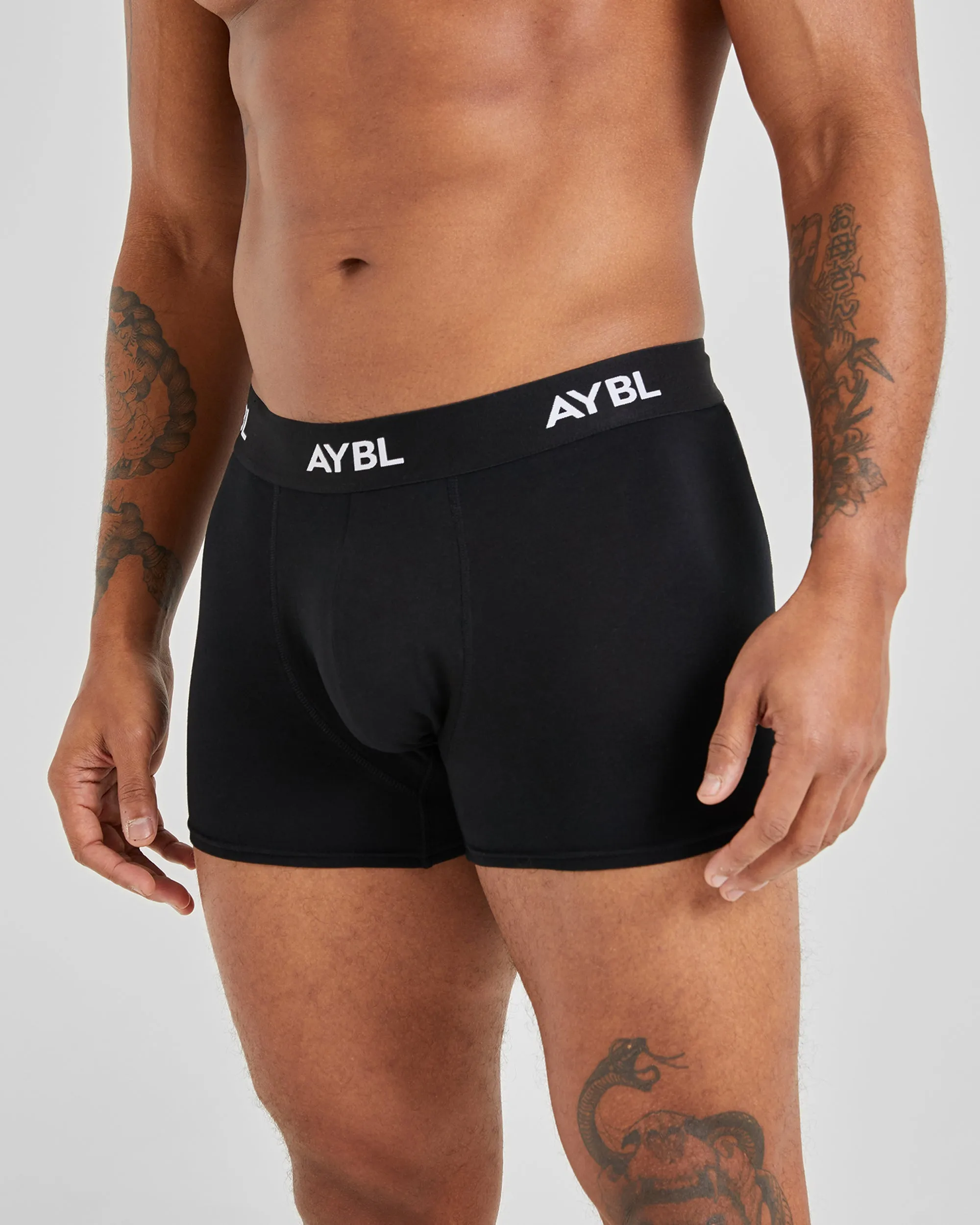 Essential Boxer Trunk (3 pack) - Black