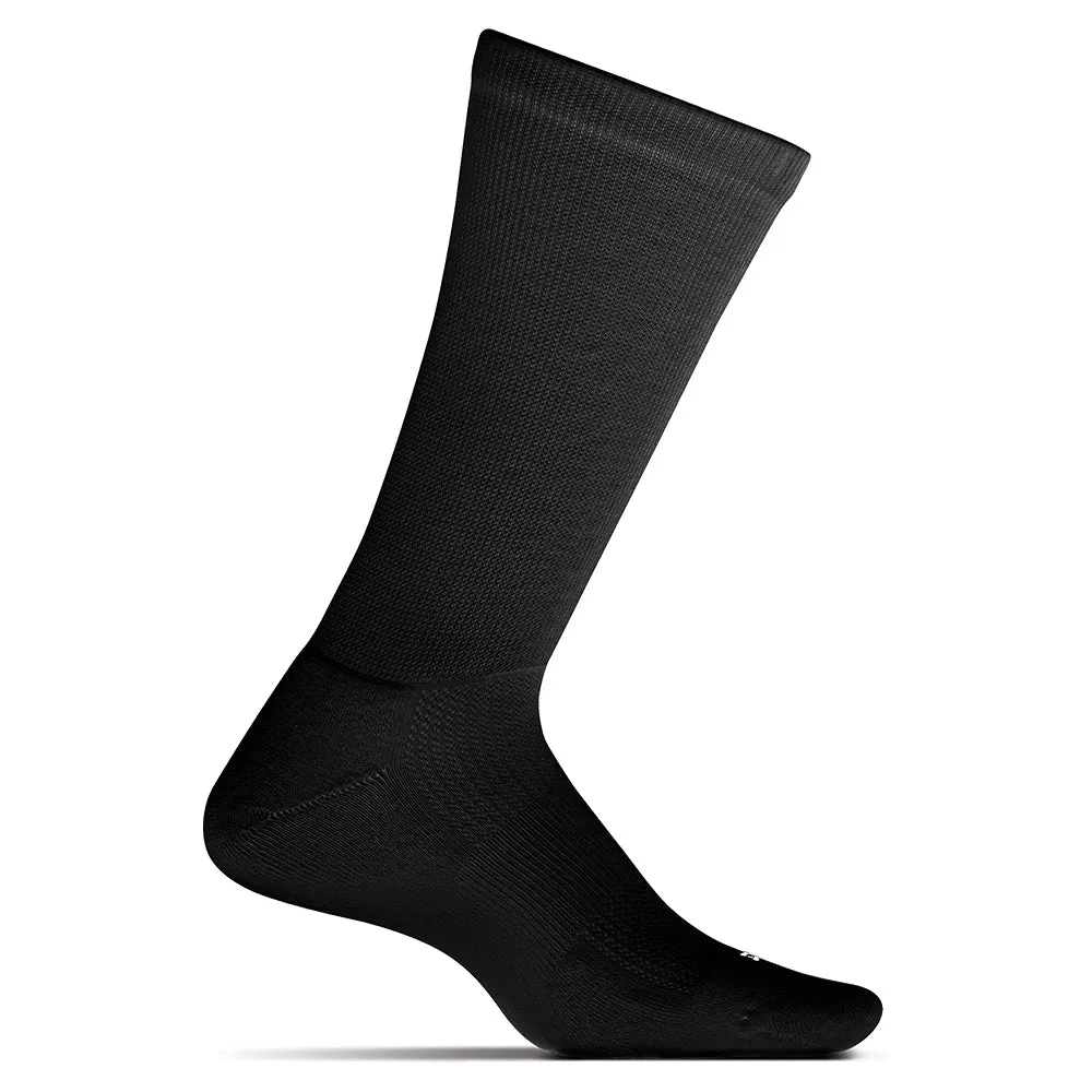 Feetures Therapeutic Cushion Crew Socks Black