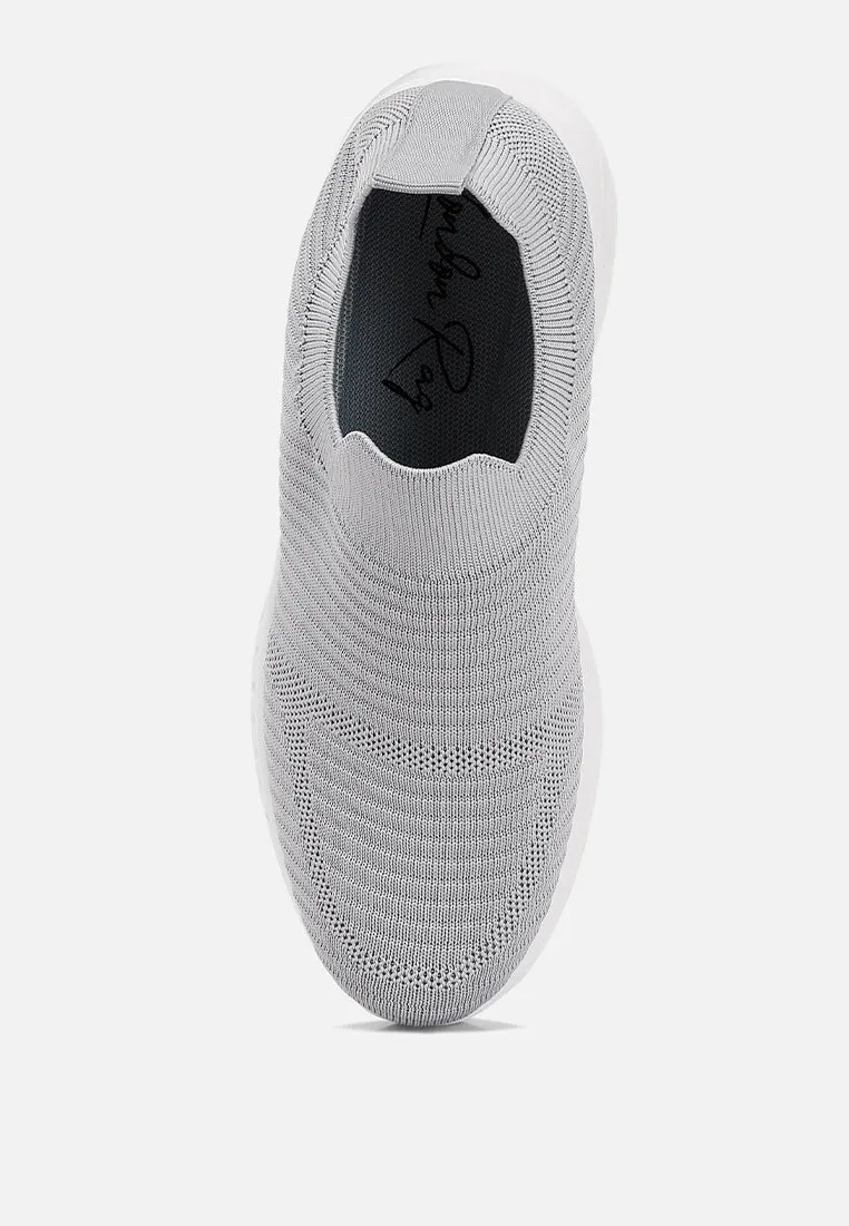 Jafna Knitted Slip On Sneakers