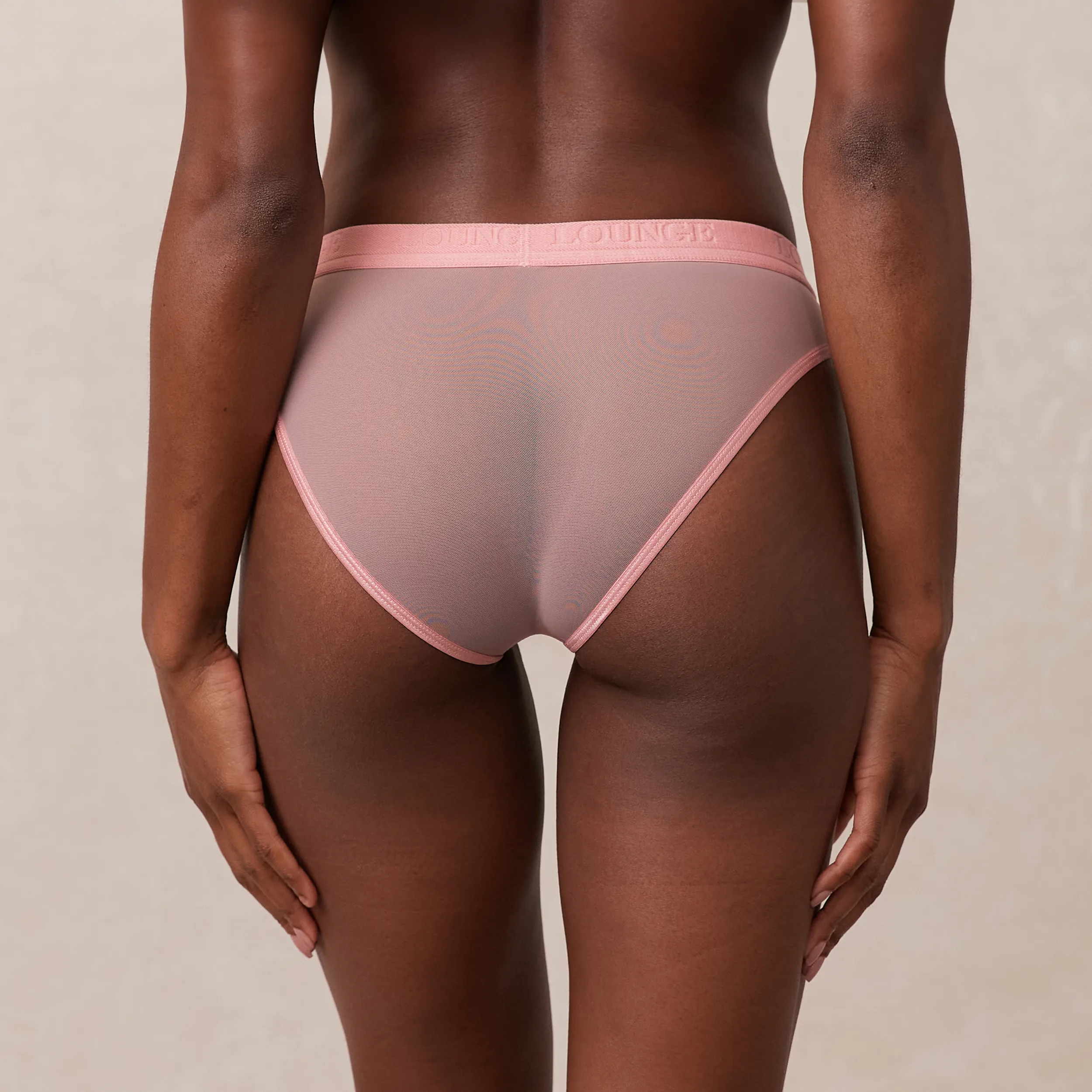 Mesh Briefs - Pink