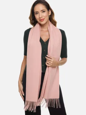 Pink Cashmere Scarf