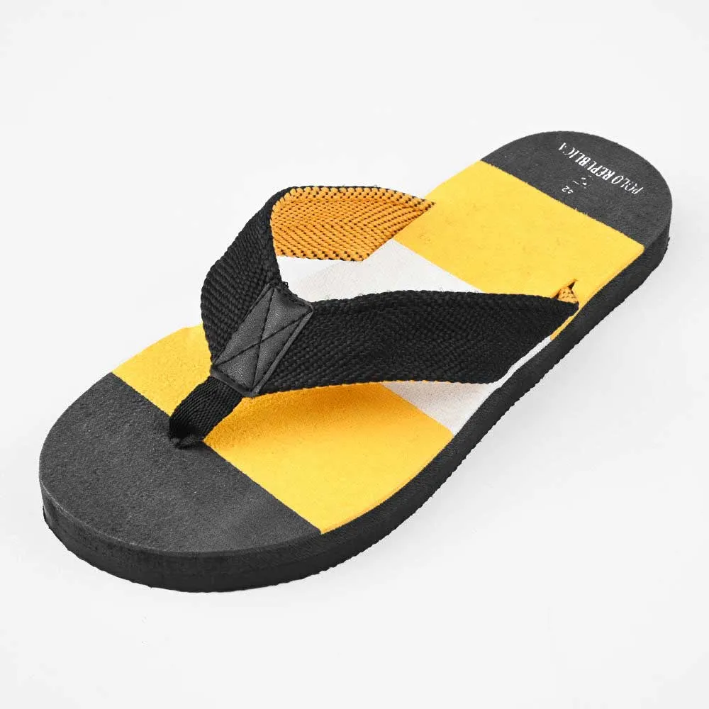 Polo Republica Men's Contrast Style Strider Flip Flops Slippers