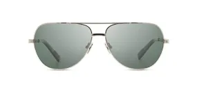 Shwood Redmond Metal Sunglasses - Sliver Titanium Ebony - G15