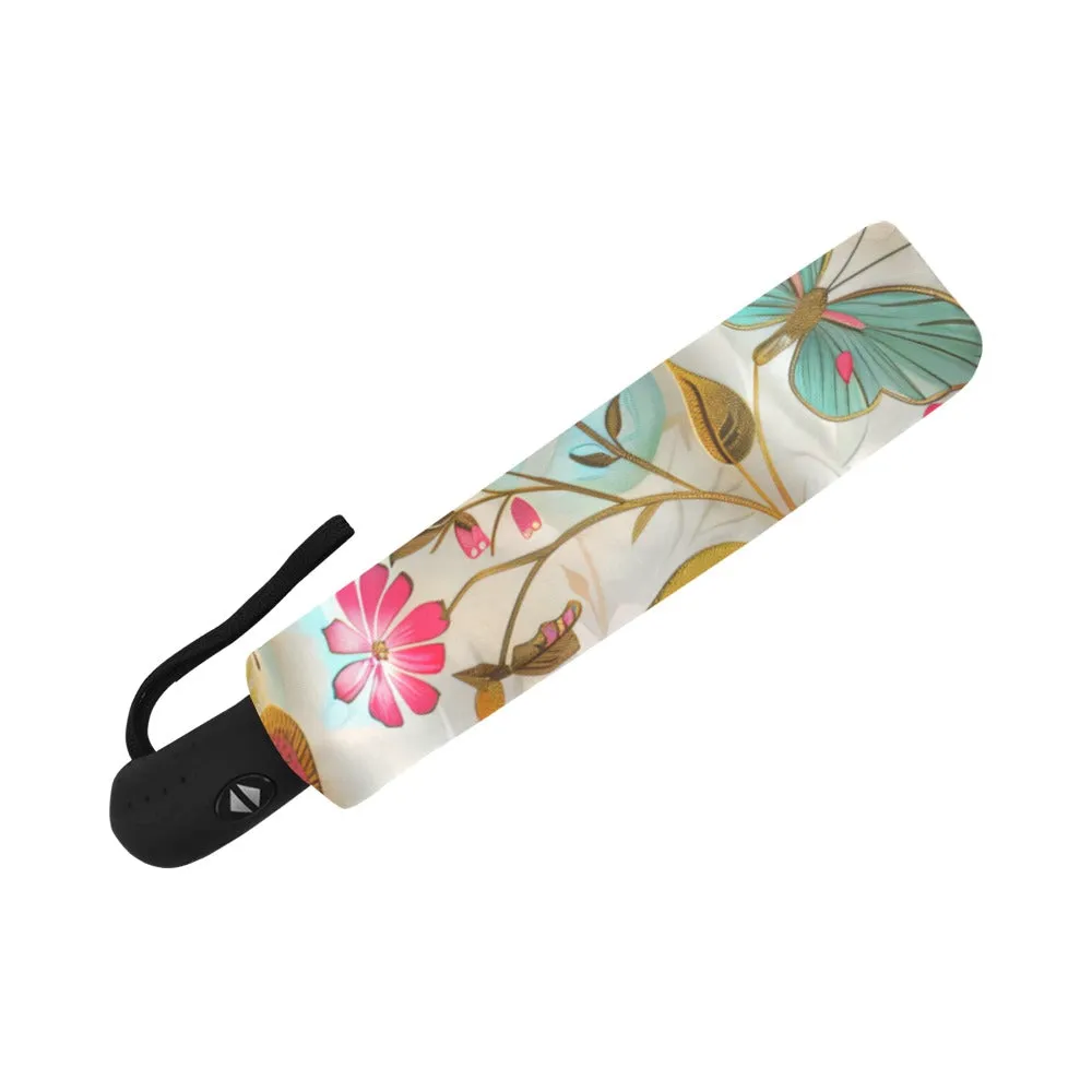 Springtime Anti-UV Auto-Foldable Umbrella