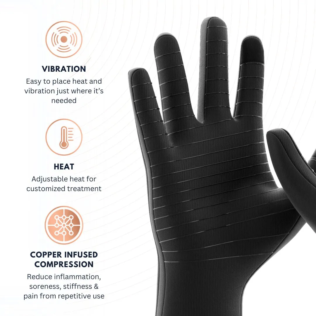 Vibration Heat Therapy Gloves