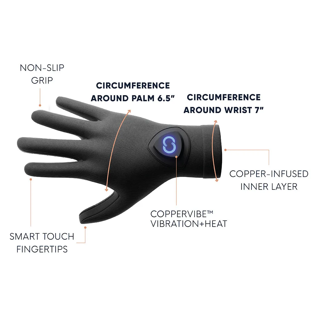 Vibration Heat Therapy Gloves